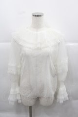 Faye Faye design（海外ロリータブランド） / シースルートップス  アイボリー I-25-12-13-044-LO-TO-SA-ZI