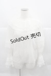 Faye Faye design（海外ロリータブランド） / シースルートップス  アイボリー I-25-12-13-044-LO-TO-SA-ZI