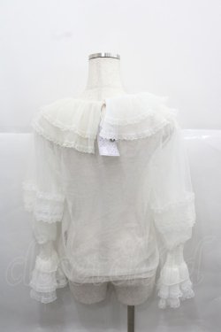 画像2: Faye Faye design（海外ロリータブランド） / シースルートップス  アイボリー I-25-12-13-044-LO-TO-SA-ZI