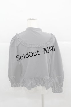 画像2: FLC / 皆方由衣コラボペプラムブラウス L グレー I-25-12-13-048-LO-BL-SA-ZI