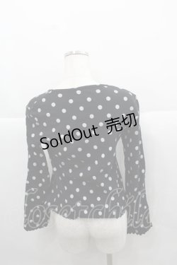 画像2: Angelic Pretty / Frenchドットカットカーディガン  黒Ｘ白 I-25-12-13-050-AP-TO-SA-ZI
