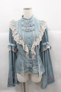 Ozz oneste / Celebration of Rose バックル2WAYブラウス  グリーン I-25-12-13-052-OO-TO-SA-ZI