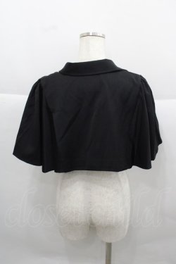 画像2: CATCOCOON(海外ロリータブランド) / フロントボタンケープ S 黒 I-25-12-13-055-LO-JA-SA-ZI