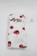 画像2: BABY,THE STARS SHINE BRIGHT / KiraKira Parfait柄オーバーニーソックス  白Ｘ赤 I-25-12-13-005-BA-ZA-SA-ZI (2)