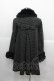 画像2: Angelic Pretty / Actressコート  黒Ｘ白 I-25-12-13-058-AP-CO-SA-ZI (2)