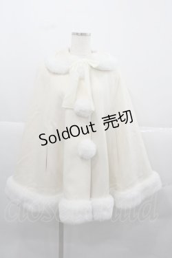 画像1: Angelic Pretty / クレールケープ アイボリーｘ白 I-25-12-13-059-AP-JA-SA-ZI