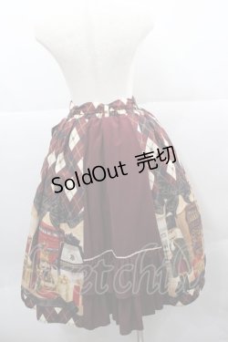 画像2: ALICE and the PIRATES / Nostalgic Gift〜くるみ割り人形と大切な想い出〜ロングスカート  ボルドー I-25-12-13-062-PA-SK-SA-ZI