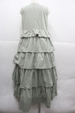 画像2: merry jenny / petit flowerティアードジャンスカ  グリーン I-25-12-13-071-LO-OP-SA-ZI