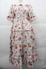 axes femme kawaii / クラシックベリーワンピース M ピンク I-25-12-13-078-AX-OP-SA-ZI