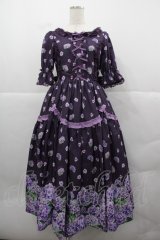 Chalmiere / ハイドレンジアワンピース M ラベンダー I-25-12-13-080-LO-OP-SA-ZI