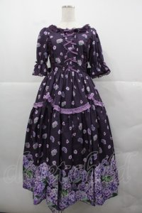 Chalmiere / ハイドレンジアワンピース M ラベンダー I-25-12-13-080-LO-OP-SA-ZI