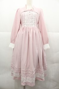 axes femme kawaii / プランタンワンピース M ピンク I-25-12-13-082-AX-OP-SA-ZI