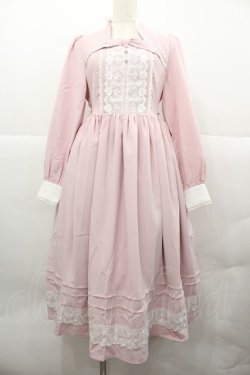 画像1: axes femme kawaii / プランタンワンピース M ピンク I-25-12-13-082-AX-OP-SA-ZI