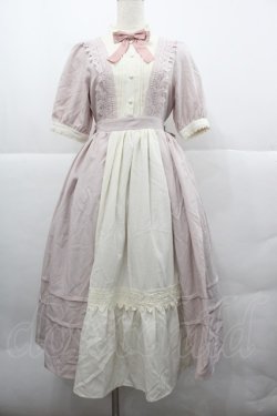 画像1: axes femme kawaii / エレガントドールワンピース M ピンク I-25-12-13-083-AX-OP-SA-ZI