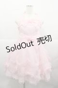 Angelic Pretty / スノークリスタルジャンパースカート  ピンク I-25-12-13-086-AP-OP-SA-ZI