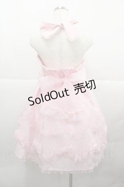 画像2: Angelic Pretty / スノークリスタルジャンパースカート  ピンク I-25-12-13-086-AP-OP-SA-ZI