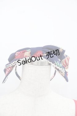 画像2: Angelic Pretty / Royal Crown Berry SpecialジャンパースカートSet  ネイビー I-25-12-13-087-AP-OP-SA-ZI