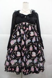 Angelic Pretty / Dreamy Girlワンピース  黒 I-25-12-13-088-AP-OP-SA-ZI