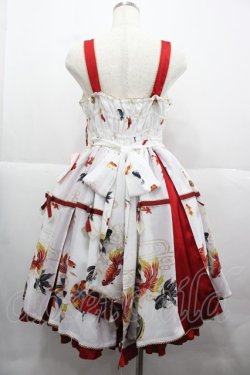 画像2: metamorphose / 乙女の白昼夢タックジャンパースカート  白 I-25-12-13-096-ME-OP-SA-ZI