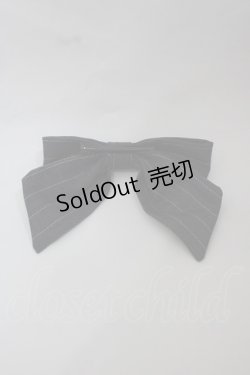 画像4: MISS POINT（海外ロリータブランド） / ストライプ長袖ワンピース  グレーＸ白 I-25-12-13-099-LO-OP-SA-ZI