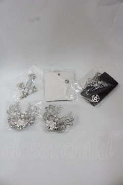 画像4: Lingxi(海外ロリータブランド) / フロント刺繍ケープジャンパースカート S ネイビー I-25-12-13-102-LO-OP-SA-ZI