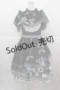 Red Maria / 夢と宝物ワンピース M 黒Ｘ白 I-25-12-13-113-EL-OP-SA-ZI