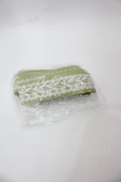 画像4: MISS POINT（海外ロリータブランド） / チューリップ総柄半袖ワンピース&リボンカチューシャセット M ラベンダーＸグリーン I-25-12-13-114-LO-OP-SA-ZI