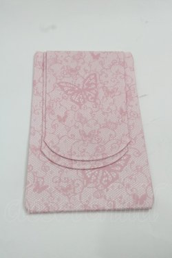 画像2: BABY,THE STARS SHINE BRIGHT / Papillonnage en eclatsプリントオーバーニーソックス  ピンク I-25-12-13-012-BA-ZA-SA-ZI