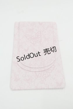 画像2: BABY,THE STARS SHINE BRIGHT / Papillonnage en eclatsプリントオーバーニーソックス  ピンク I-25-12-13-012-BA-ZA-SA-ZI