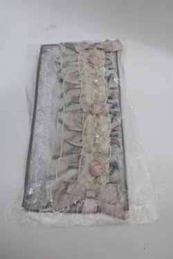 画像3: Mademoieselle Pearl（海外ロリータブランド） / フラワーリボンブーケ柄ジャンパースカートセット  青 I-25-12-13-116-LO-OP-SA-ZI