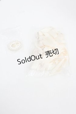 画像3: Alice Girl（海外ロリータブランド） / 薔薇リボン刺繍レース半袖ワンピースセット S 生成り I-25-12-13-120-LO-TO-SA-ZI