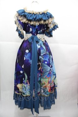 画像2: Triple fortune / セイレーンワンピース  黒Ｘ紫 I-25-12-13-122-EL-OP-SA-ZI