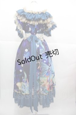 画像2: Triple fortune / セイレーンワンピース  黒Ｘ紫 I-25-12-13-122-EL-OP-SA-ZI