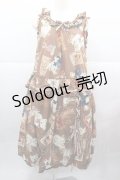 PINK HOUSE / TEDDY'S MEMORIESミディワンピース  ブラウン I-25-12-13-125-LO-OP-SA-ZI