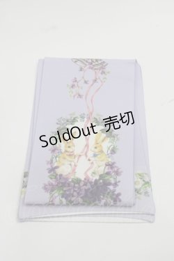 画像2: BABY,THE STARS SHINE BRIGHT / Happy Easter〜Easter Bunny’s Spring Garden〜柄オーバーニーソックス  ラベンダー I-25-12-13-014-BA-ZA-SA-ZI