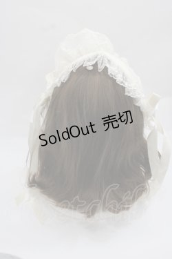 画像3: Mademoieselle Pearl（海外ロリータブランド） / レースリボンヘッドドレス  生成り I-25-12-13-025-LO-AC-SA-ZI