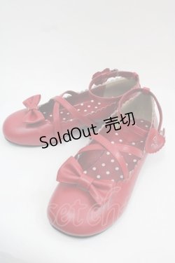 画像1: Angelic Pretty / ロゴハートパンプス L 赤 I-25-12-13-003-AP-SH-SA-ZI