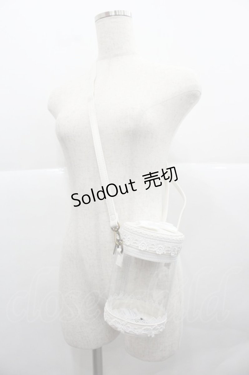 画像1: ATELIER PIERROT / Throne Doll Pouch  白ｘクリア I-25-12-13-032-EL-BG-SA-ZTK042 (1)