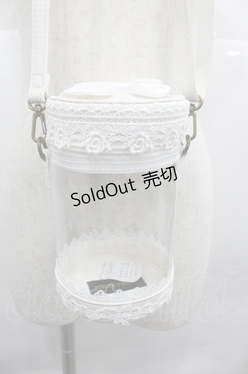 画像2: ATELIER PIERROT / Throne Doll Pouch  白ｘクリア I-25-12-13-032-EL-BG-SA-ZTK042 (2)