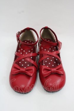 画像2: Angelic Pretty / ロゴハートパンプス L 赤 I-25-12-13-003-AP-SH-SA-ZI