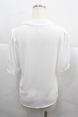 画像2: an another angelus / カンパニュラ刺繍衿ブラウス  白 I-25-12-13-037-CA-BL-SA-ZI