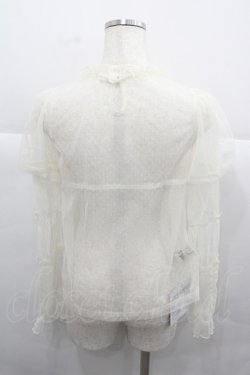 画像2: Little Dipper（海外ロリータブランド） / ドットシースルートップス S 黒 I-25-12-13-039-LO-TO-SA-ZI