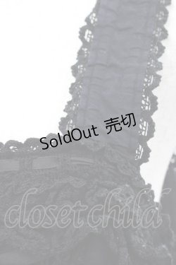 画像5: BABY,THE STARS SHINE BRIGHT / 2段フリルジャンパースカート  黒 I-25-12-18-048-BA-OP-SA-ZI