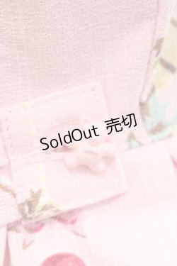 画像5: BABY,THE STARS SHINE BRIGHT / くみゃちゃんたちのChristmas Holly Night 柄 リボンジャンパースカート  ピンク I-25-12-18-049-BA-OP-SA-ZI