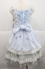 画像2: BABY,THE STARS SHINE BRIGHT / Easter Bunnyジャンパースカート  サックス I-25-12-18-052-BA-OP-SA-ZI (2)