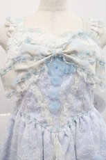 画像3: BABY,THE STARS SHINE BRIGHT / Easter Bunnyジャンパースカート  サックス I-25-12-18-052-BA-OP-SA-ZI (3)