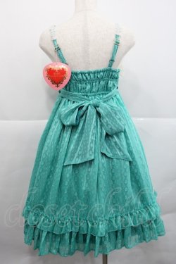 画像2: BABY,THE STARS SHINE BRIGHT / アマンディーヌジャンパースカート  グリーン I-25-12-18-053-BA-OP-SA-ZI