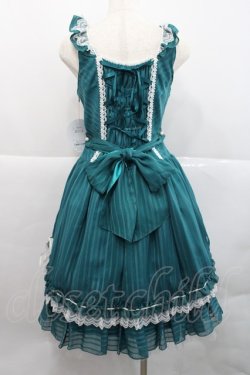 画像2: BABY,THE STARS SHINE BRIGHT / Veronica Elisseジャンパースカート  グリーンＸ白 I-25-12-18-054-BA-OP-SA-ZI