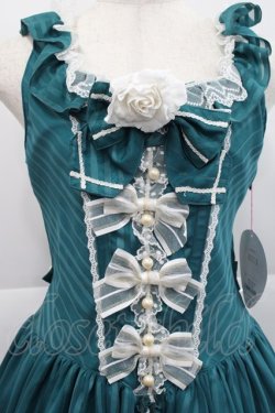 画像3: BABY,THE STARS SHINE BRIGHT / Veronica Elisseジャンパースカート  グリーンＸ白 I-25-12-18-054-BA-OP-SA-ZI