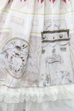 画像6: BABY,THE STARS SHINE BRIGHT / 天国の鍵〜祝福と出会う聖なる礼拝堂〜柄クローチェジャンパースカート  ボルドー I-25-12-18-055-BA-OP-SA-ZI